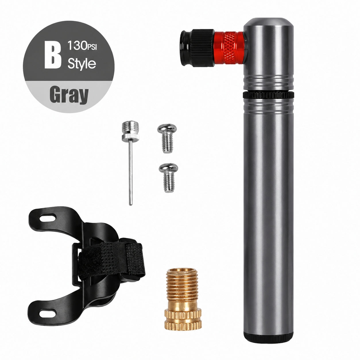 Vendloria Mini Bike Pump – 160 PSI Portable Bicycle Tire Inflator
