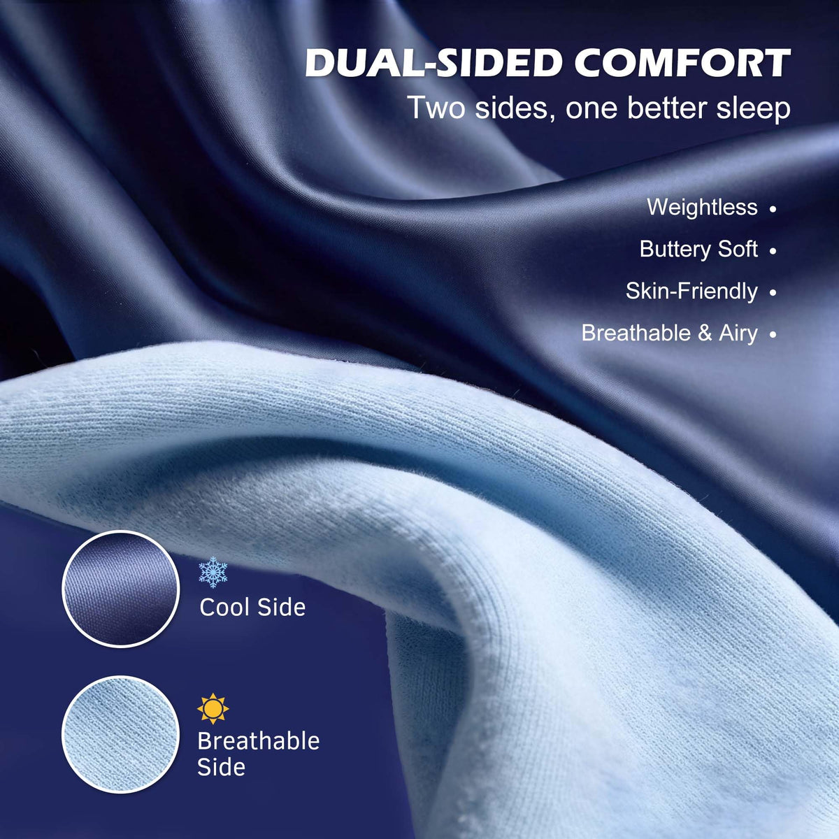 Reversible Wraparound Sleep Mask