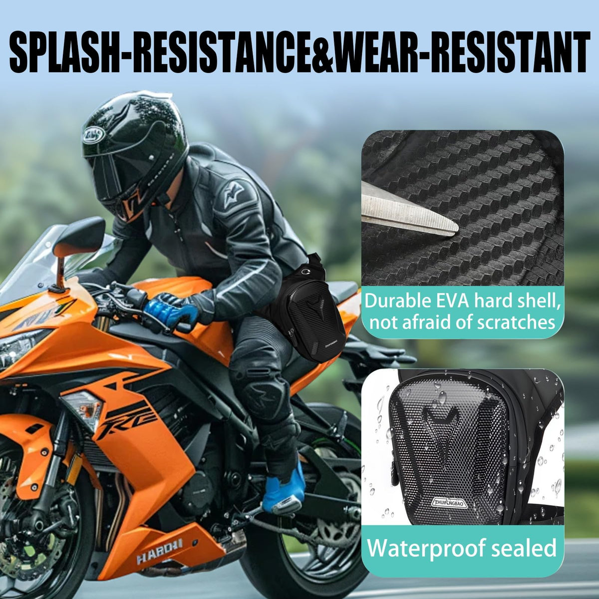 Motorcycle Thigh Bag