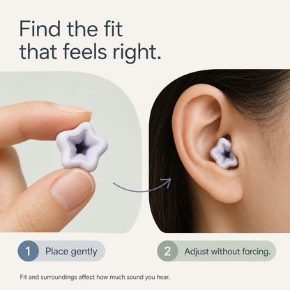 Quiet Star Earplugs for Sleep