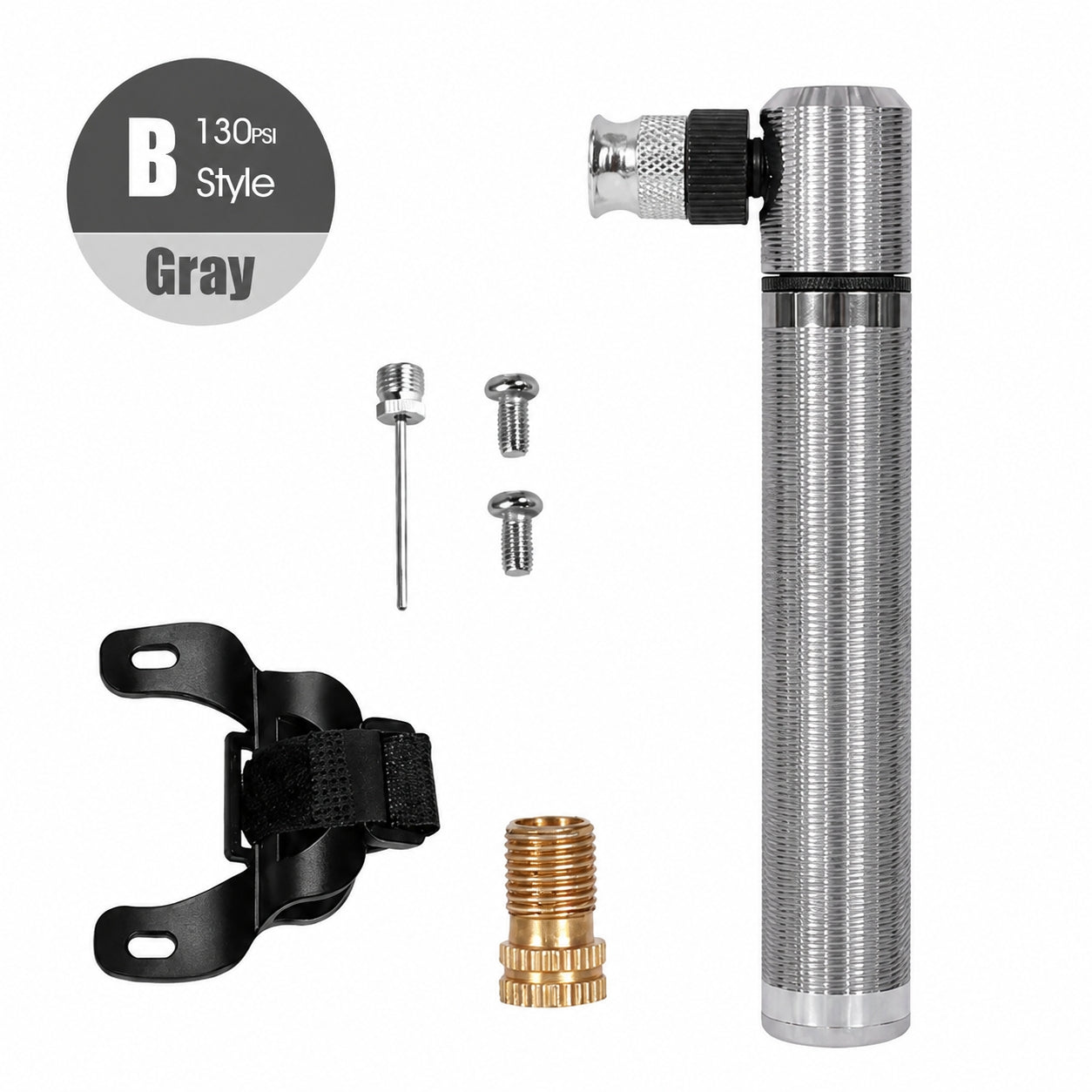 Vendloria Mini Bike Pump – 160 PSI Portable Bicycle Tire Inflator
