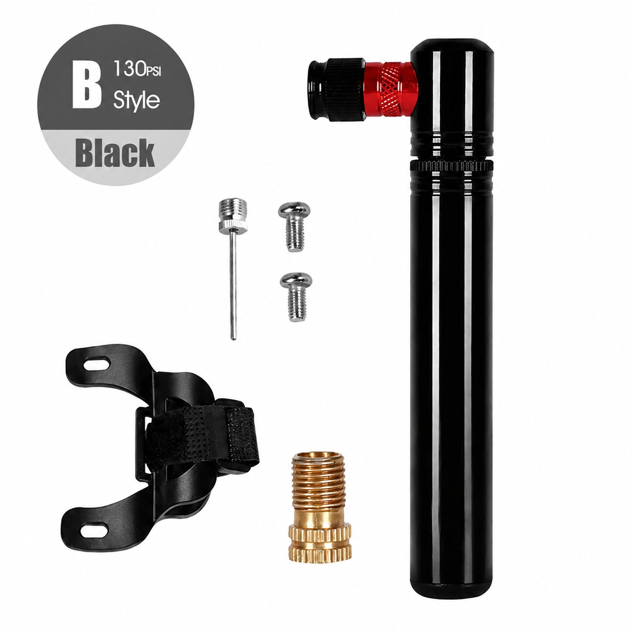 Vendloria Mini Bike Pump – 160 PSI Portable Bicycle Tire Inflator