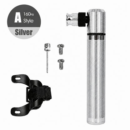 Vendloria Mini Bike Pump – 160 PSI Portable Bicycle Tire Inflator