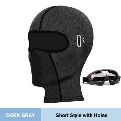 NF-044 | Dark Gray + Goggles|Short Ventilated