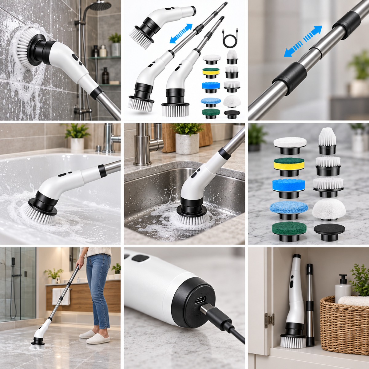 Spin scrubber feature overview