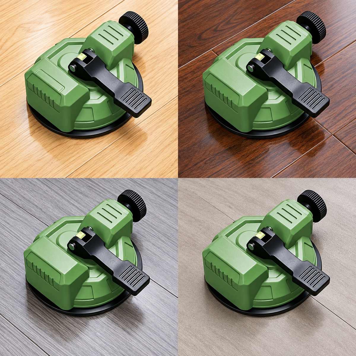 Floor gap fixer on smooth sealed flooring examples